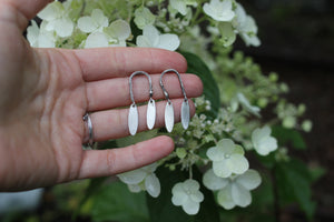 Asymmetrical Twig Reflection Earrings